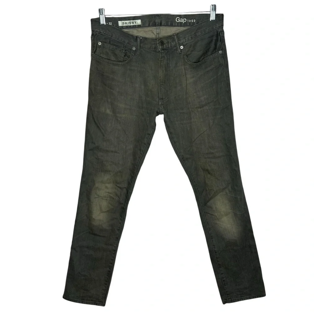 GAP Men’s Dark Gray Skinny Jeans